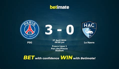 psg havre score